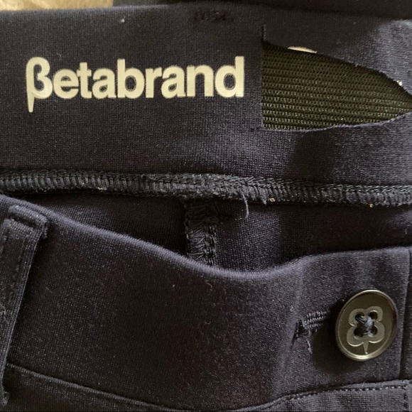 Betabrand Bootcut Yoga Dress Pants in Blue Sz Medium - Picture 7 of 7